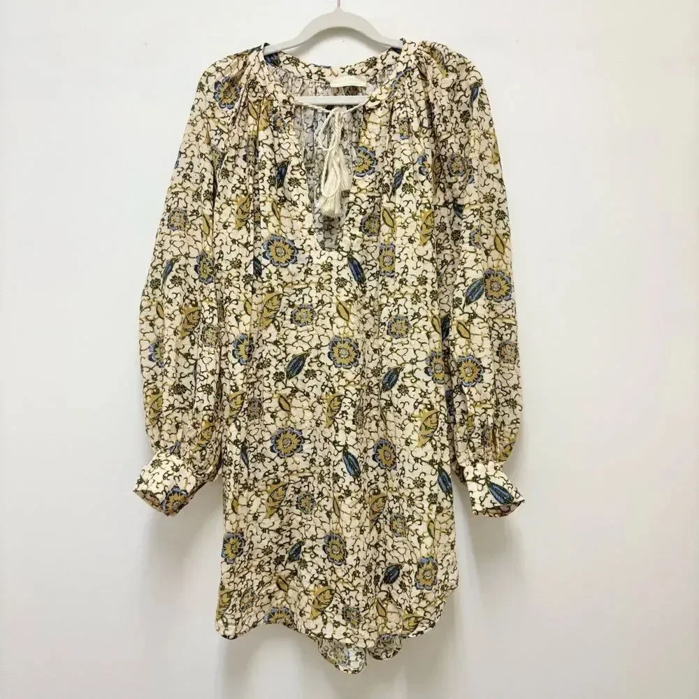 Ulla Johnson Citrus Print Shirt Dress – Swim Cover-Up, Spring/Summer 2022, Sz S